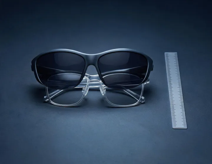 Fit over sunglasses layout sketch for inquiry comparison